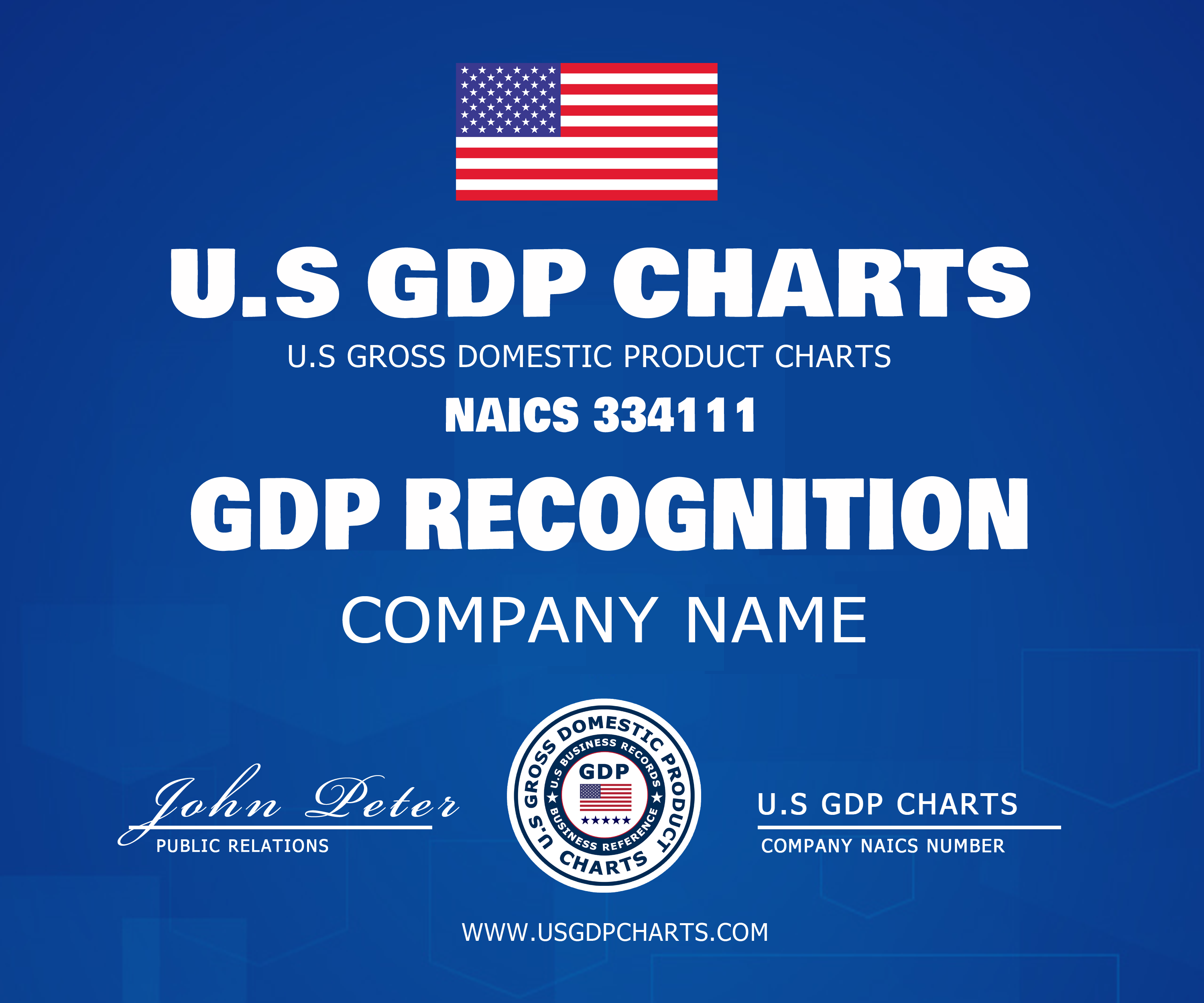 NAICS GDP Recognition Award